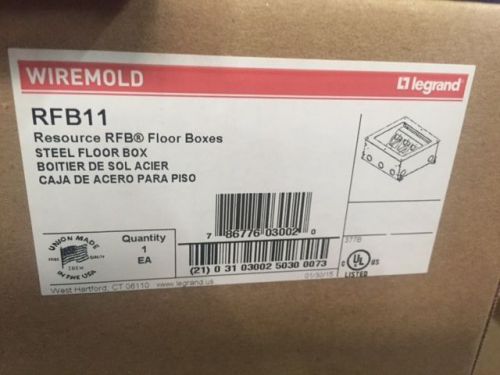 Wiremold RFB11 (NEW)