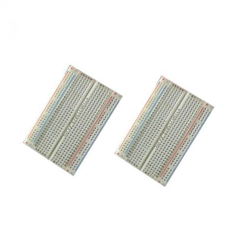 1Pcs Mini Universal Solderless Breadboard 400 Contacts Tie-points Available