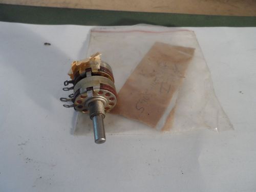 POTENTIOMETER   DULL   U-10M-OHM &amp; U-500-OHM    UNUSED