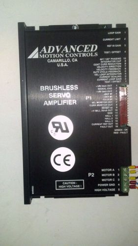 (5) Advanced Motion Controls AMC B30A8P Brushless Servo Amplifier