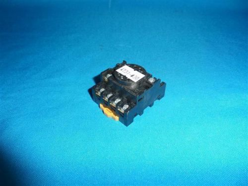 Omron PF113A Relay Socket Track Mount