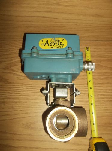 Apollo actuator  model eva 41  with  attached valve assembly  115 volts for sale