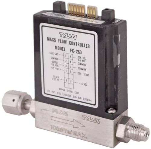 Tylan fc-260v 300-sccm 260 series 10kgf/cm n2 gas mfc mass flow controller for sale