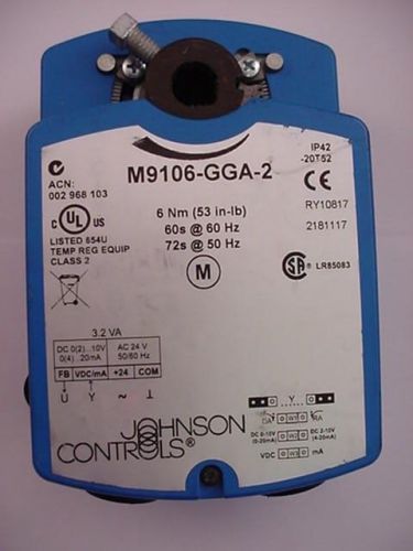 Johnson Controls M9106-GGA-2 Actuator USED  Ships the Same Day of the Purchase