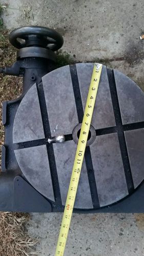 16&#034;  Horizontal Rotary Indexing Table in good condition.
