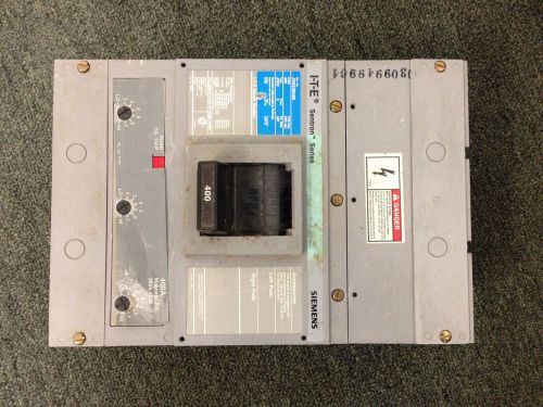 400 AMP Circuit Breaker Seimens 3 Pole 240 AC JXD23B400 Siemens