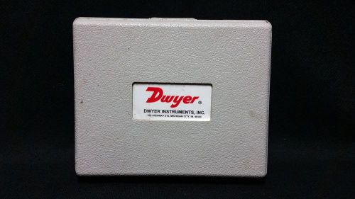 Dwyer Instruments Slack Tube Manometer 1211-16 E45S 50 PSI 130°F FAST DELIVERY