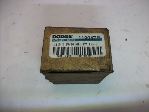 Dodge Taper Lock Bushing 1515 x 15/16 KW (119047)