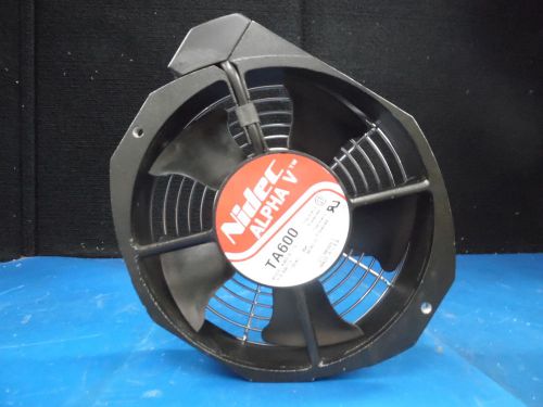 NIDEC ALPHA V TA 600 MODEL: A30318 P/N 930713 Fan