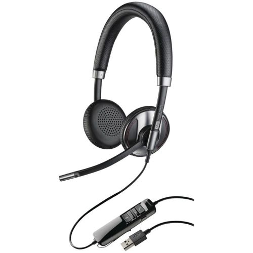 NEW - Plantronics Pl-202580-01 Blackwire 725 Corded Usb Headset With Active Nois