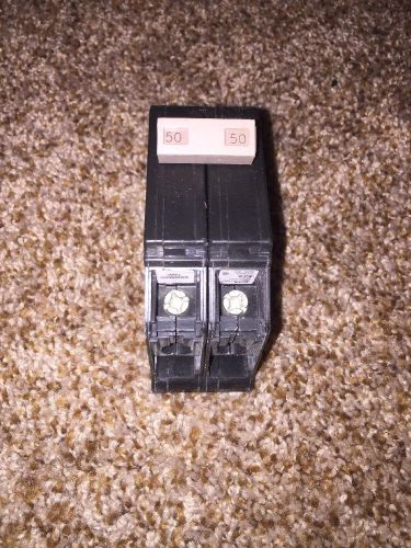 Cutler hammer ch250 2-pole 50-amp circuit breaker new for sale