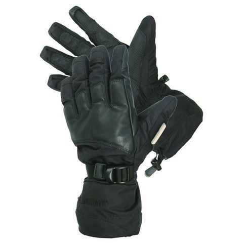 Blackhawk 8087MDBK Men&#039;s Black ECW Pro Winter Operations Gloves - Medium