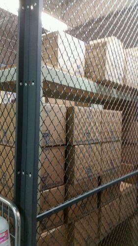 Wire Partition 4wx10h - Used - Security Cage Enclosure