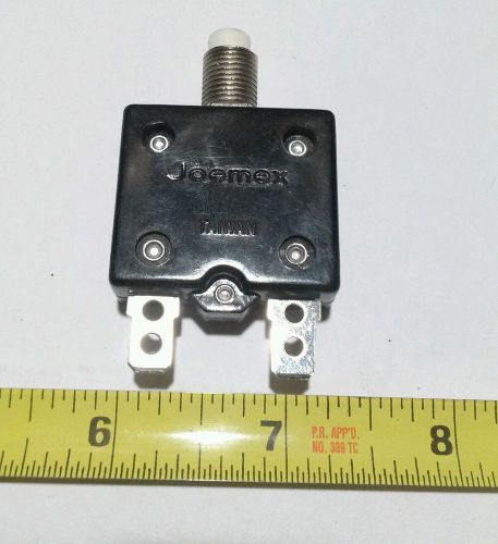 Lot of (5)joemex 15 amp push button reset breaker pe 74 series 7400-1500 for sale