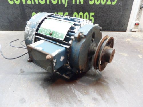 LINCOLN 2HP AC MOTOR FR:145T 1725:RPM SN:2428637 PH:3 230/460V USED