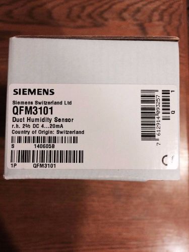 Siemens QFM3101 Duct Humidity Sensor (NEW)