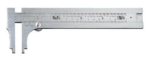 Starrett 1025-6 slide caliper, stainless steel, nib style jaw, 0-6&#034; range, for sale