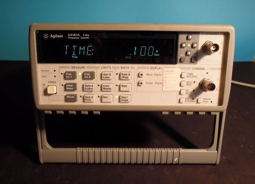 *Agilent Branded* HP 53181A-010-030 Frequency Counter, 3.0 GHz