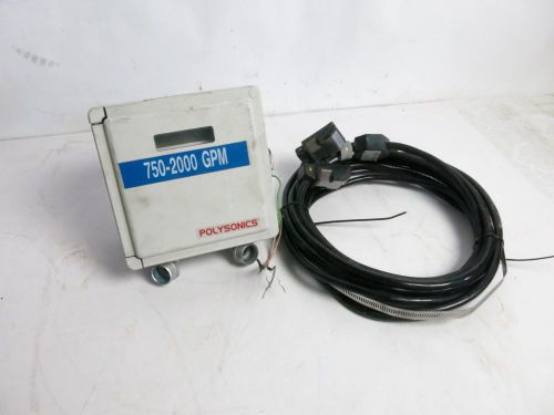 Polysonics DDF5088 Ultrasonic Doppler Flow Meter 750-2000GPM ag 15 D32