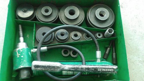Greenlee 1/2&#034; to 4&#034; Knock out set - KO - Punch