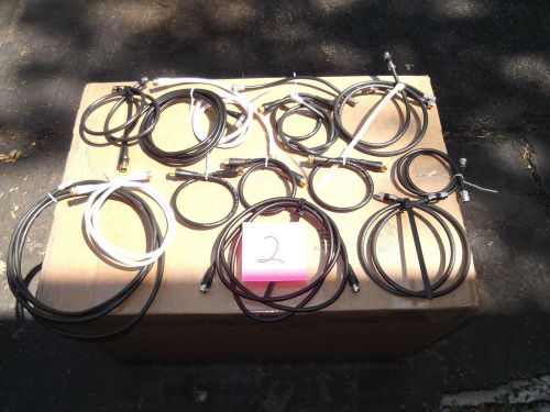 Large Lot of Short RF Cables