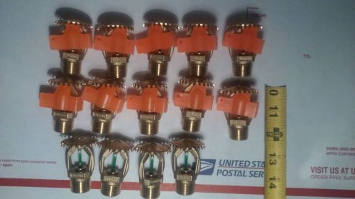 14 new brass Upright Extra Hazard Fire Sprinkler Head globe Gl-5615 200*F 3/4&#034;
