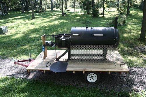 Hog roaster - smoker - grill on trailer for sale