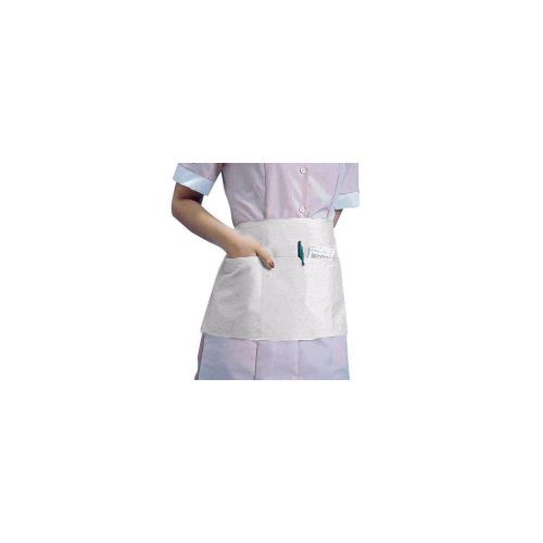 Chef Revival 605WAFH-WH White Front-of-the-House 3-Pocket Waist Apron