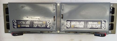 Square D QMB362T  60A 600V series D2 Twin Panelboard Switch