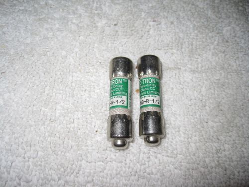 (2) Cooper Bussmann/Buss Fuses FNQ-R-1/2 CC-Tron New