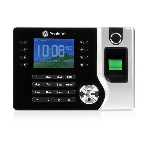 Realand RC-17 2.4&#034; TFT Biometric Fingerprint Recorder Employee Attendance Time