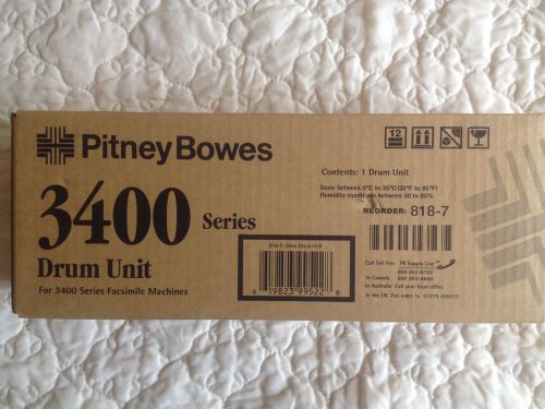 NEW OEM PITNEY BOWES 3400 SERIES DRUM UNIT 818-7