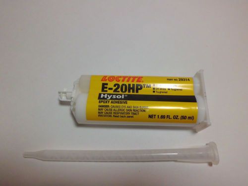 Loctite E-20HP Hysol Epoxy Adhesive with Mixing Nozzle 1.69 fl. oz.