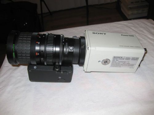 Sony professional video camera DXC-950 mated with a Fujinon lens  VCL-714 BXEA.