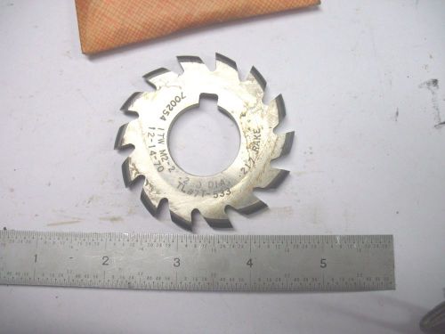 NEW AMERICAN MADE ITW 1/4 RADIUS MILLING CUTTER 2-1/2 x 1/4 x 1&#034; HOLE