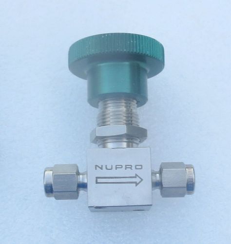 Nupro Swagelok 1/8&#034; Bellows Sealed Stainless Steel Valve SS-2H  New