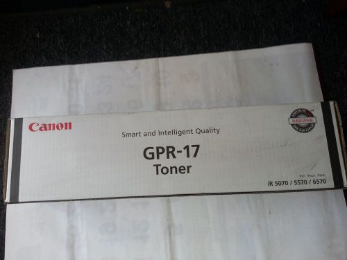 Genuine Canon GPR-17 Toner cartridge  0279B003(AA) black for iR 5070/5570/6570