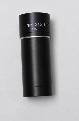 Olympus NFK 2.5x 125 LD Photo Eyepiece Relay Projection Lens Microscope