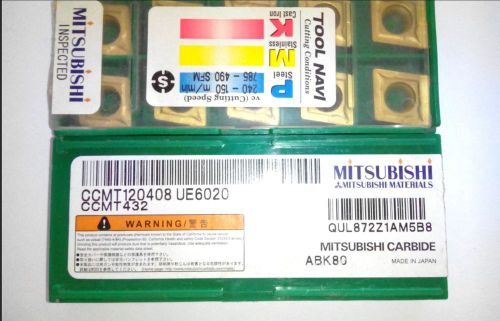 NEW in box MITSUBISHI CCMT120408 UE6020 CCMT432   Carbide Inserts 10PCS/Box
