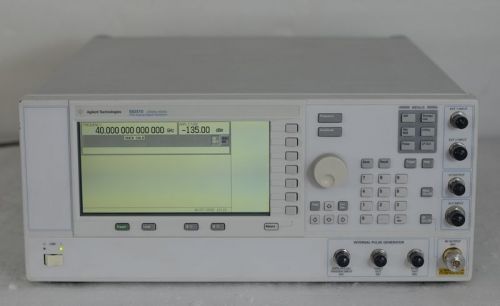 Agilent e8257d signal generator opt:007 1e1 1ea  540 unt unu  unx , 40 ghz for sale