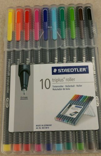 NEW Staedtler Triplus Roller box set of 10