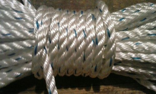 75 feet of 3/4 inch high impact fall arrest rope(very strong rope) for sale