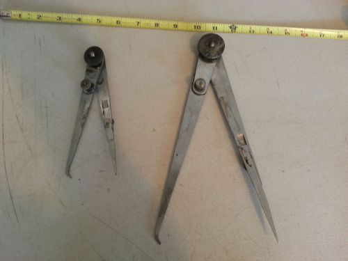 Vintage lot of 2 starrett inside calipers  machinist tool for sale