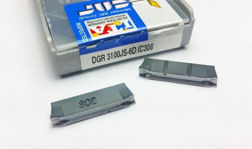 Iscar DGR 3100JS-6D IC308 Carbide Cutt Off Inserts (QTY 10) (P8)