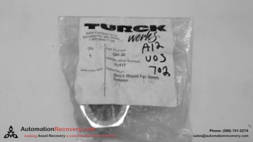TURCK QM-30 QUICK MOUNT FOR 30MM SENSOR ALT ID: A2517, NEW