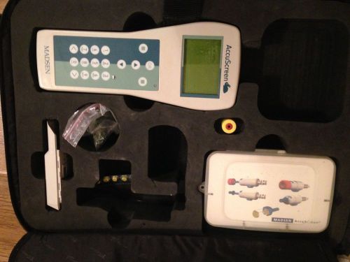 Madsen AccuScreen Pro Hearing Screener Portable Audiometry with ABR-last unit!!!