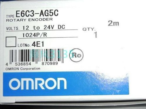 New OMRON Rotary Encoder Absolute E6C3-AG5C 1024P/R E6C3AG5C