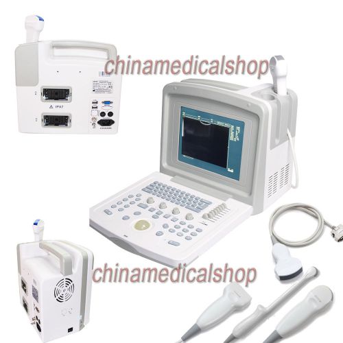 NEW CE&amp;FDA Certified Portable Digital Ultrasound Scanner Machine three probes