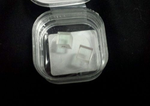 Coherent &#034;cristal Laser&#034; Ktp for Shg @1064nm 7x7x7mm &#034;Beautiful Crystal&#034; (X 2)