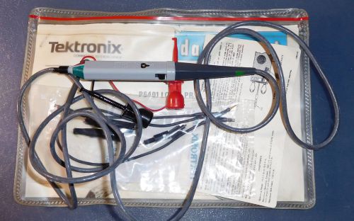 TEKTRONIX P6401 LOGIC PROBE with Tips and Manual